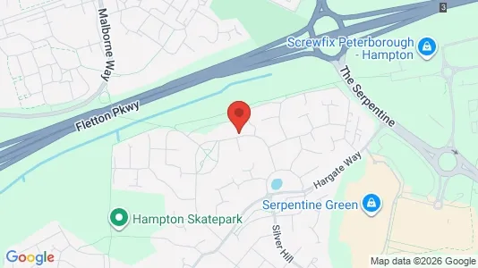 Apartments for rent i Hampton - Middlesex - kort over placeringen