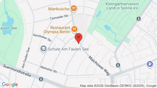 Apartments for rent i Berlin Lichtenberg - kort over placeringen