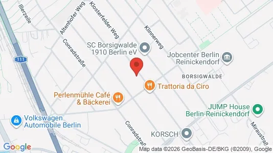 Apartments for rent i Berlin Reinickendorf - kort over placeringen