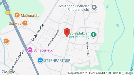 Apartments for rent i Celle - kort over placeringen