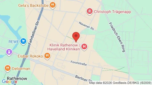Apartments for rent i Havelland - kort over placeringen