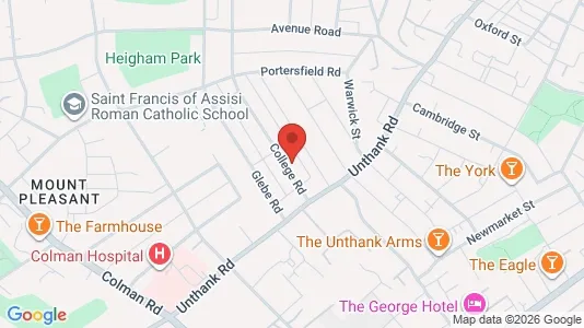 Apartments for rent i Norwich - Norfolk - kort over placeringen