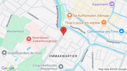 Apartments for rent i Alkmaar - kort over placeringen