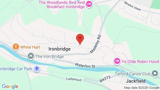 Apartments for rent i Telford - Shropshire - kort over placeringen