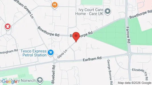 Apartments for rent i Norwich - Norfolk - kort over placeringen