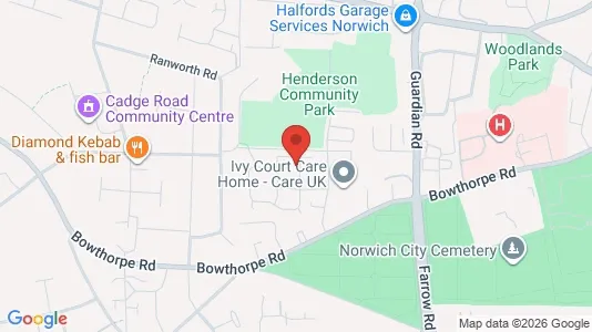 Apartments for rent i Norwich - Norfolk - kort over placeringen