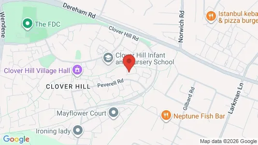 Apartments for rent i Norwich - Norfolk - kort over placeringen