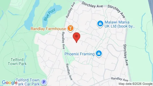 Apartments for rent i Telford - Shropshire - kort over placeringen