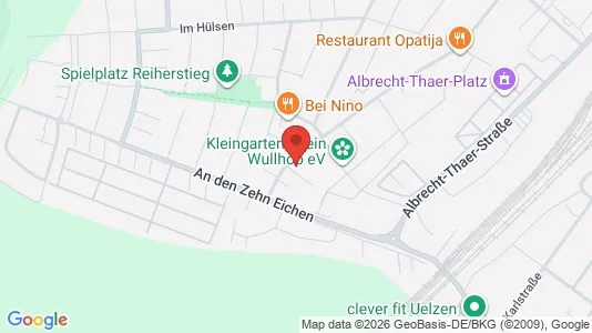 Apartments for rent i Uelzen - kort over placeringen
