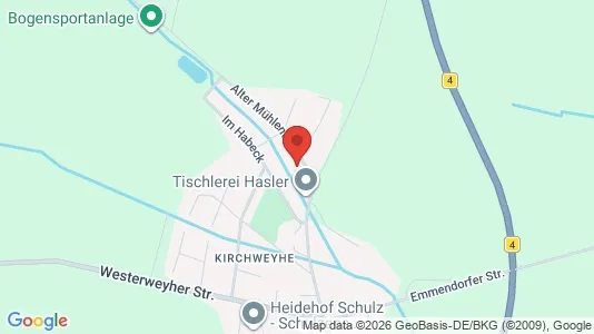 Apartments for rent i Uelzen - kort over placeringen
