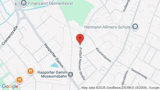 Apartments for rent i Delmenhorst - kort over placeringen