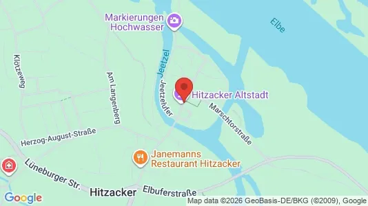 Apartments for rent i Lüchow-Dannenberg - kort over placeringen
