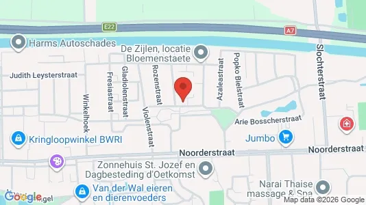 Apartments for rent i Hoogezand-Sappemeer - kort over placeringen