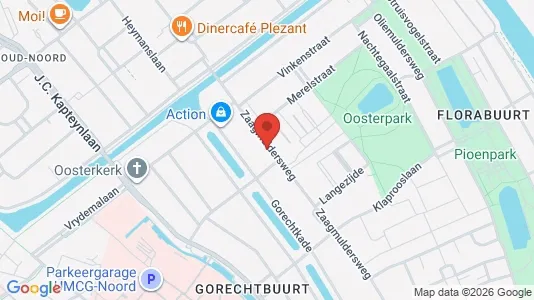 Apartments for rent i Groningen - kort over placeringen
