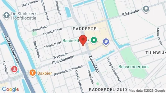 Apartments for rent i Groningen - kort over placeringen