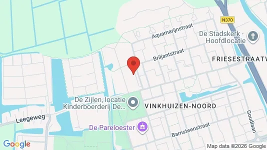 Apartments for rent i Groningen - kort over placeringen