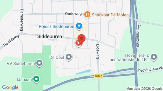 Apartments for rent i Slochteren - kort over placeringen