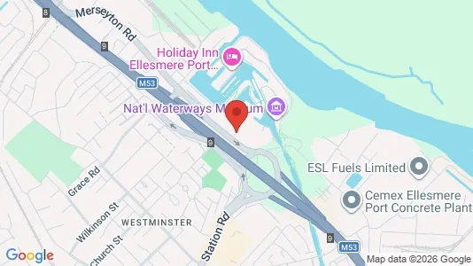 Apartments for rent i Ellesmere Port - Merseyside - kort over placeringen