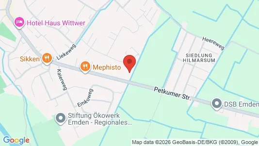 Apartments for rent i Emden - kort over placeringen