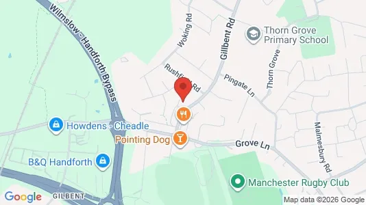 Apartments for rent i Cheadle - Cheshire - kort over placeringen