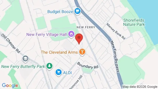 Apartments for rent i Wirral - Merseyside - kort over placeringen