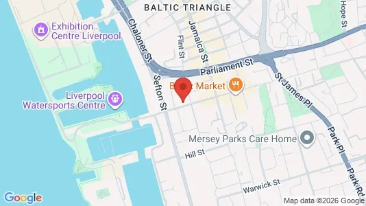 Apartments for rent i Liverpool - Merseyside - kort over placeringen