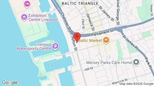 Apartments for rent i Liverpool - Merseyside - kort over placeringen