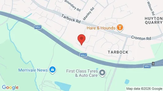 Apartments for rent i Prescot - Merseyside - kort over placeringen