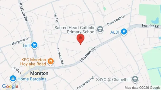 Apartments for rent i Wirral - Merseyside - kort over placeringen
