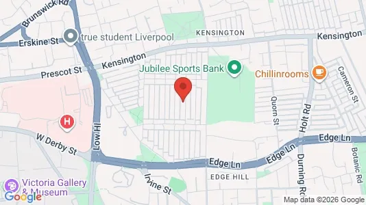 Apartments for rent i Liverpool - Merseyside - kort over placeringen