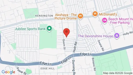 Apartments for rent i Liverpool - Merseyside - kort over placeringen