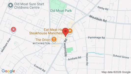 Apartments for rent i Manchester - Lancashire - kort over placeringen