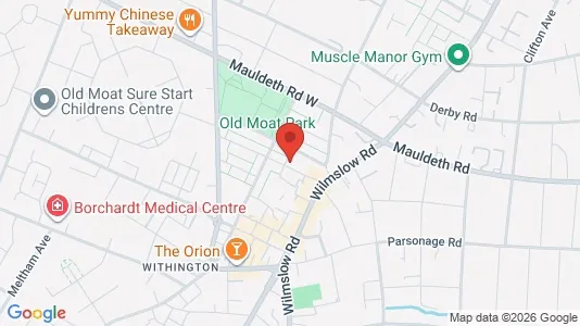 Apartments for rent i Manchester - Lancashire - kort over placeringen