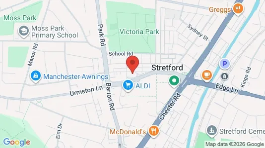 Apartments for rent i Manchester - Lancashire - kort over placeringen