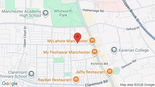 Apartments for rent i Manchester - Lancashire - kort over placeringen