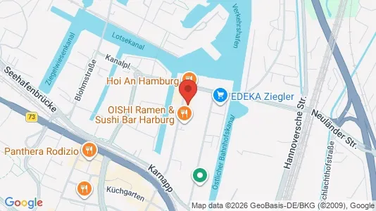 Rooms for rent i Hamburg Harburg - kort over placeringen