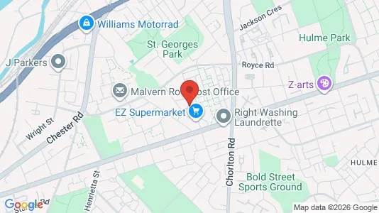 Apartments for rent i Manchester - Lancashire - kort over placeringen