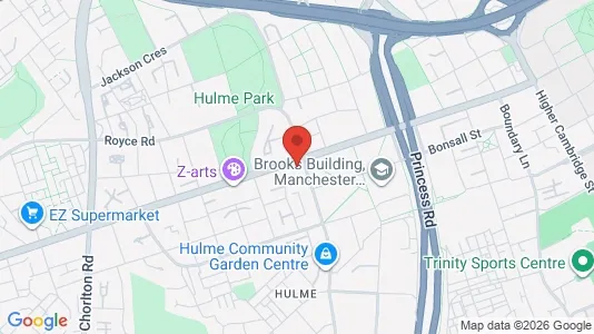 Apartments for rent i Manchester - Lancashire - kort over placeringen