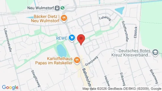 Apartments for rent i Niedersachsen Harburg - kort over placeringen