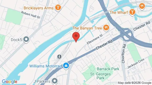 Apartments for rent i Manchester - Lancashire - kort over placeringen