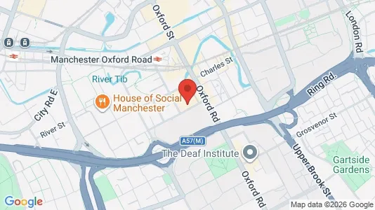 Apartments for rent i Manchester - Lancashire - kort over placeringen