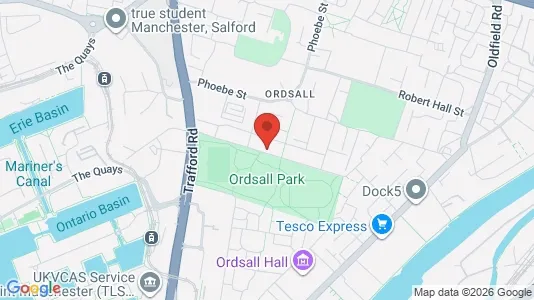 Apartments for rent i Salford - Lancashire - kort over placeringen
