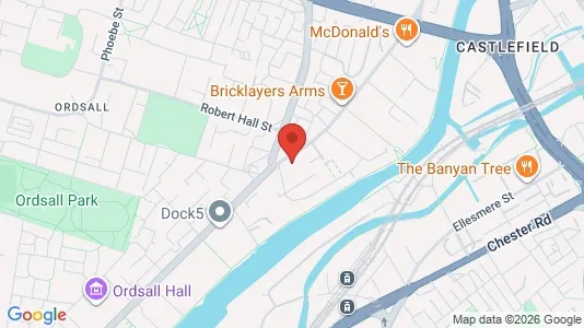 Apartments for rent i Salford - Lancashire - kort over placeringen
