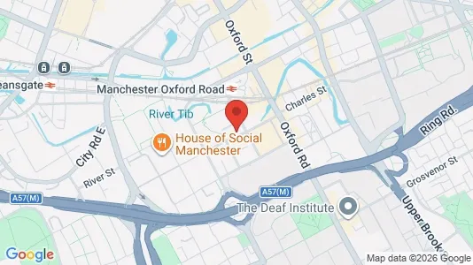 Apartments for rent i Manchester - Lancashire - kort over placeringen