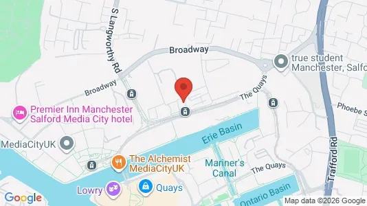 Apartments for rent i Salford - Lancashire - kort over placeringen