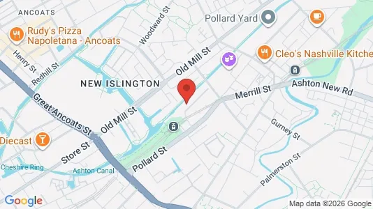 Apartments for rent i Manchester - Lancashire - kort over placeringen