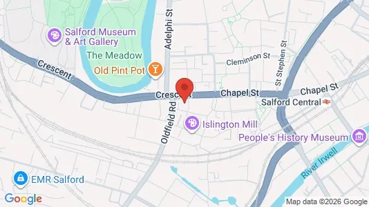 Apartments for rent i Salford - Lancashire - kort over placeringen