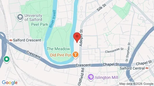 Apartments for rent i Salford - Lancashire - kort over placeringen
