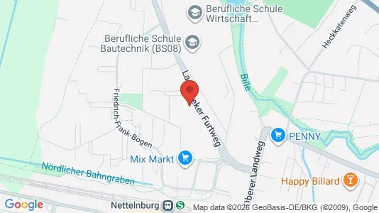 Apartments for rent i Hamburg Bergedorf - kort over placeringen