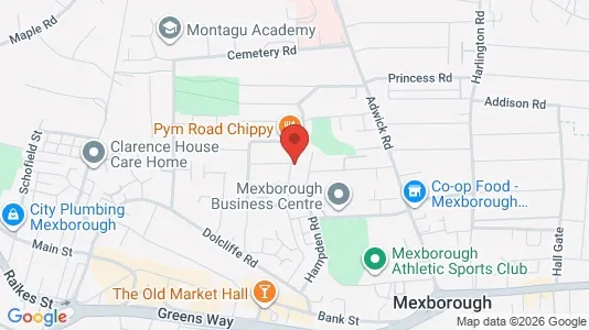 Apartments for rent i Mexborough - South Yorkshire - kort over placeringen